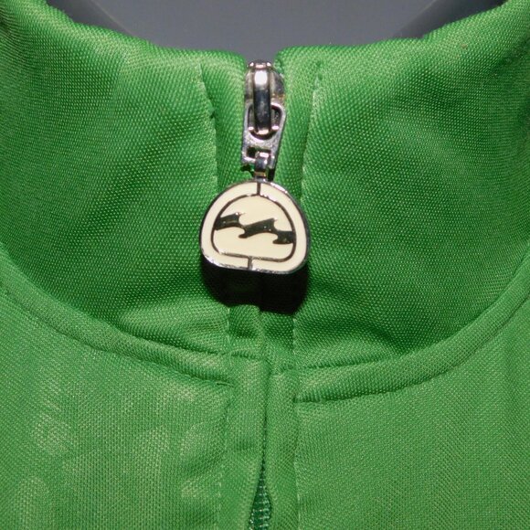 Vintage Billabong Mens L Green White Full Zip Track Jacket - Picture 5 of 10
